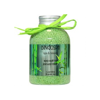 BINGOSPA SPA&BEAUTY Sól SPA z L-karnityną i zieloną herbatą do jacuzzi 650g  
